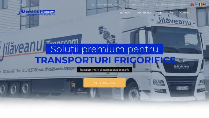 Jilaveanu Transcom – Transporturi Frigorifice