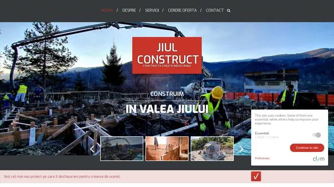 Constructii Petrosani, Lupeni, Vulcan | Jiul Construct