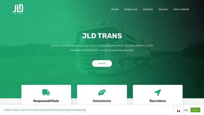 JLD TRANS – Transport international de marfuri