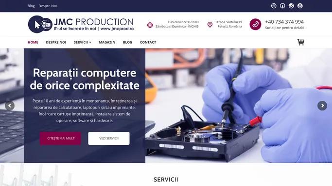 JMC Production – IT-ul se increde in noi!