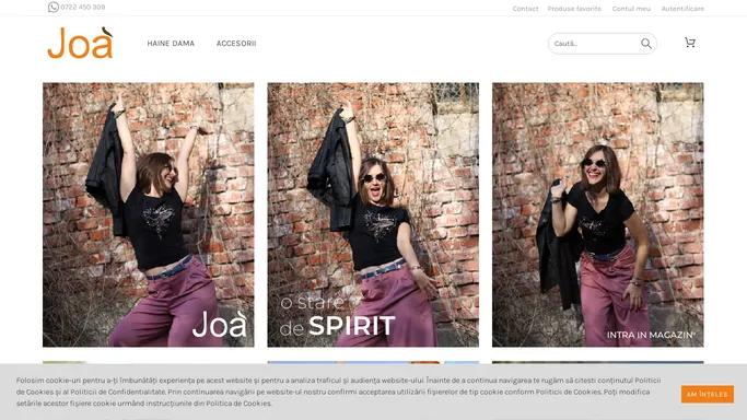 Joa Shop - cumpara online haine, genti si accesorii