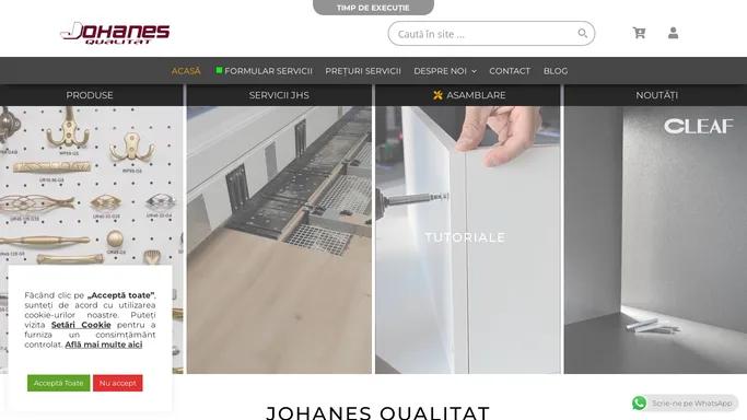 Johanes Qualitat | Servicii | Debitare, Cantuire, CNC