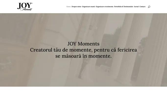 Joy Moments - Wedding & Event Planner - Organizare nunti si evenimente