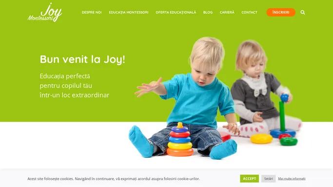 Centrul Joy Montessori – Bucuresti