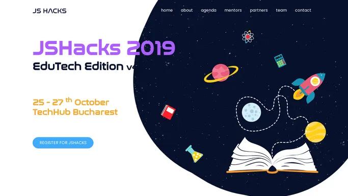 JSHacks 2019 - EduTech Edition