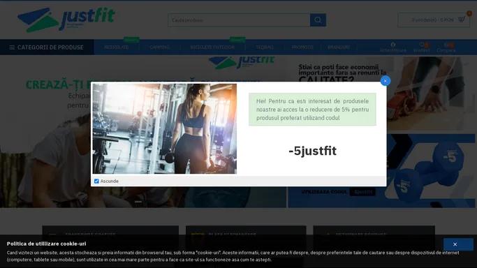 JustFit.ro - Echipamente Fitness Kettler, Techfit, Toorx