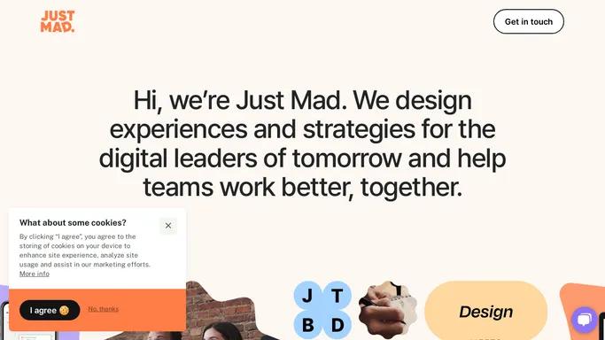 Just Mad - Product Strategy and Design