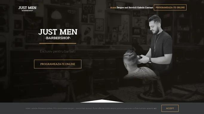 Just Men Barbershop – Exclusiv pentru barbati