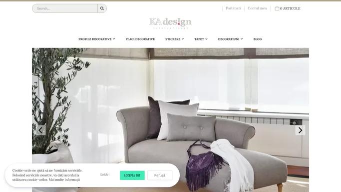 Profile, stickere, tapet, tesaturi, mobila | KA Design International