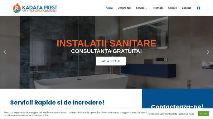 Kadata® - Profesionisti Ai Pietei De Instalatii Sanitare In Neamt