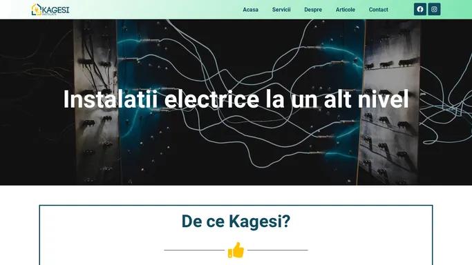 Instalatii electrice Galati | Kagesi instalatii electrice