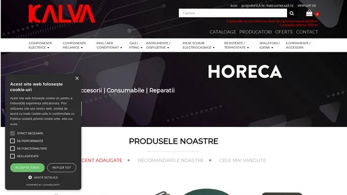 Kalva | HORECA | Piese schimb, accesorii, consumabile, reparatii