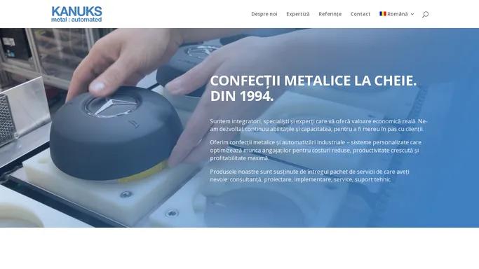 KANUKS: Metal automated | Confectii metalice si automatizari industriale