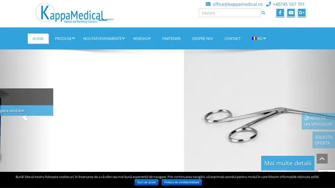 Kappa Medical Romania – Medical and Marketing Solutions