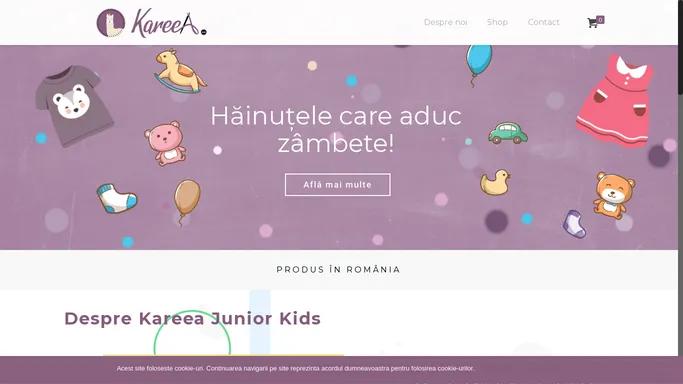 Kareea Junior Kids – Hainutele care aduc zambete