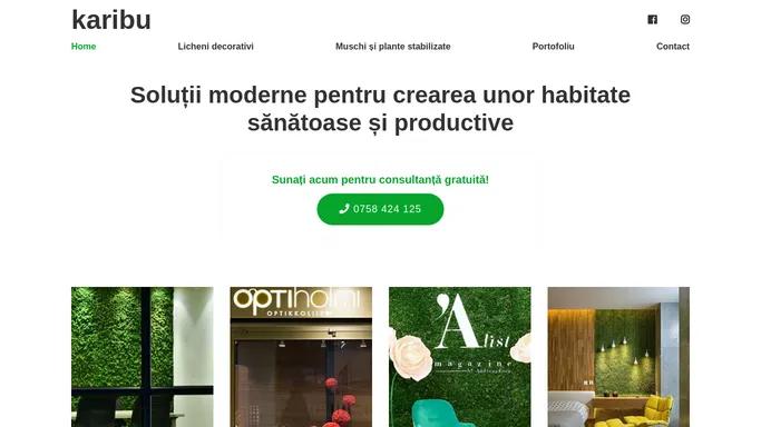 Karibu Design - Conectam oamenii cu natura