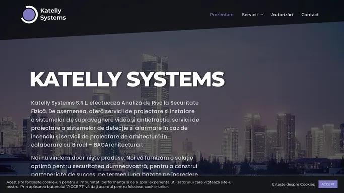 Katelly Systems – Servicii de proiectare a sistemelor de semnalizare si alarmare in caz de incendiu