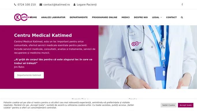 Centrul Medical Katimed, Piatra Neamt, Analize Medicale