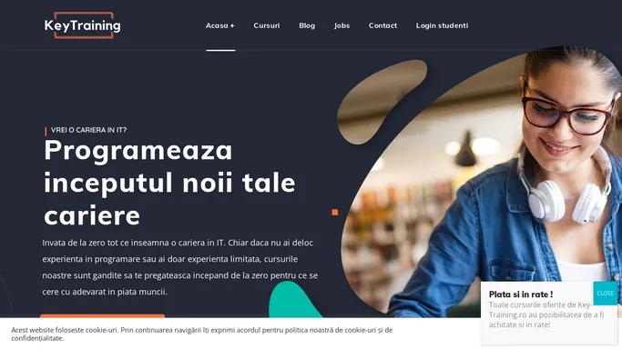 Cursuri IT Key-Training - Scoala ta de reconversie IT