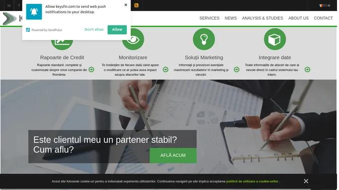 Informatii financiare despre companii din Romania | KeysFin