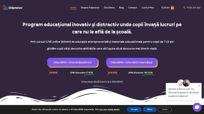 Kidprenor - educatie antreprenoriala pentru copii - Kidprenor - educatie antreprenoriala pentru copii