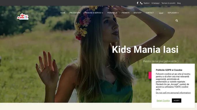 Kids Mania Iasi - petreceri pentru copii cu animatori si ursitoare la botez