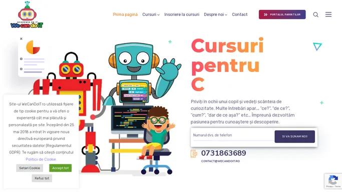 WeCanDoIT - Academia de IT pentru Copii din Ploiesti