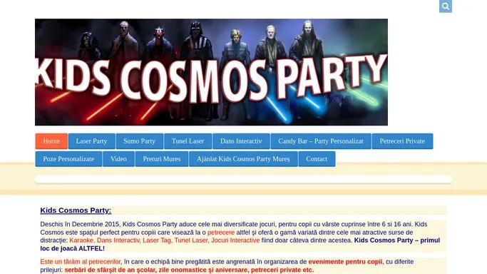 HOME - Kids Cosmos Party Mures