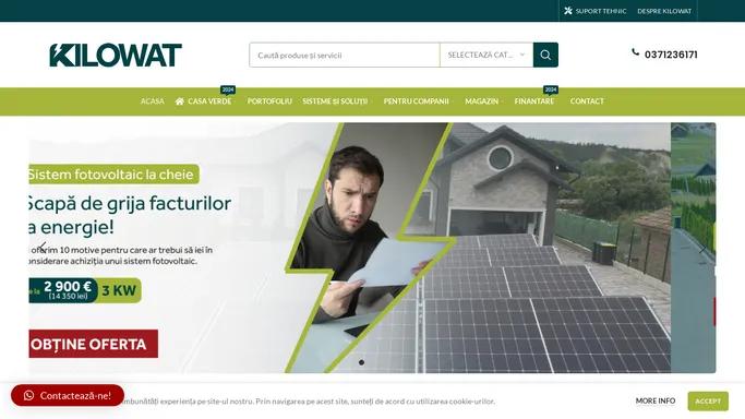 Kilowat - Solutii energetice pentru case si afaceri - Kilowat