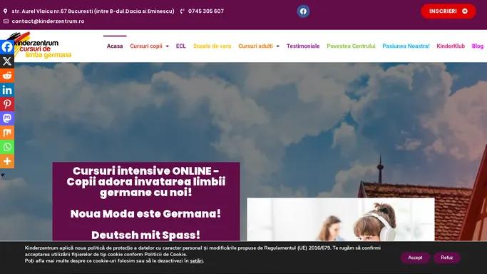 Curs germana pentru copii • Scoala de vara in germana 2023