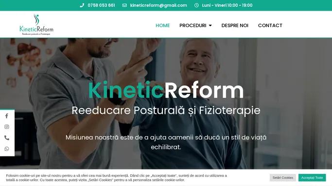 Kineticform – Avem Grija de Postura Ta