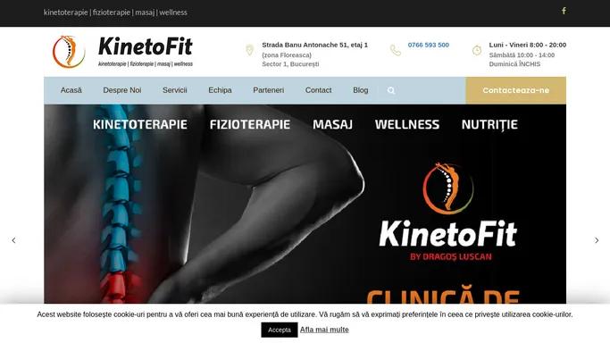 KinetoFit – kinetoterapie | fizioterapie | masaj | wellness