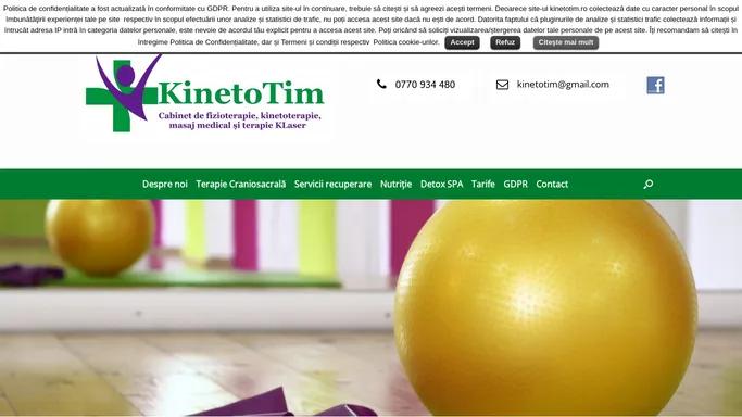 Kinetotim | Centru fizioterapie Timisoara