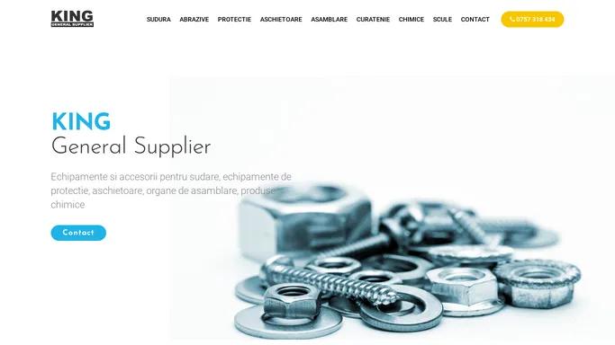 King General Supplier - echipamente si accesorii