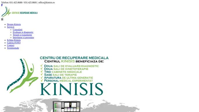 Centru de recuperare -Kinisis