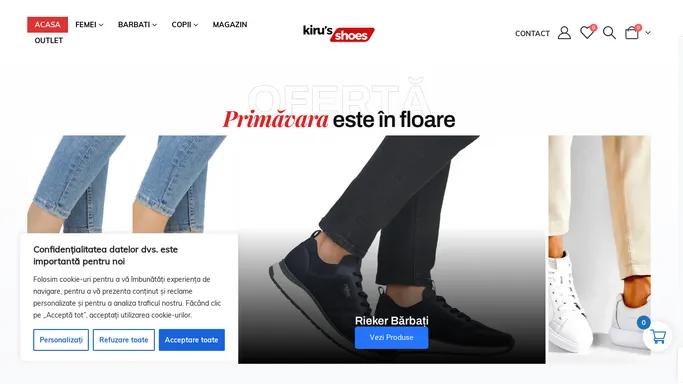 Magazin online de incaltaminte multibrand - Kiru`s Shoes