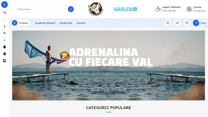 kitesportsromania – Adrenalina cu fiecare val