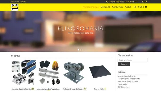 Kling Romania – Shop