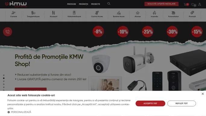 KMW Shop - Producator si distribuitor sisteme de securitate