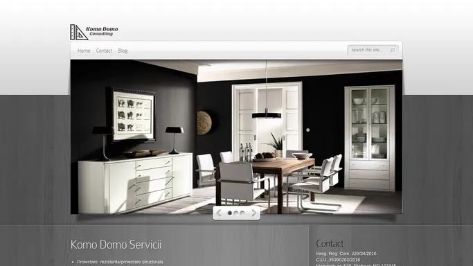 Komo Domo Consulting | Proiectare, Consultanta, Design Interior