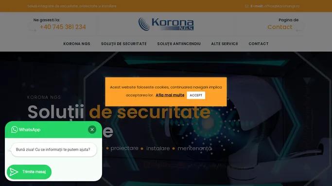 Solutii de securitate integrate Brasov - Solutii antiincendiu - Telecomunicatii