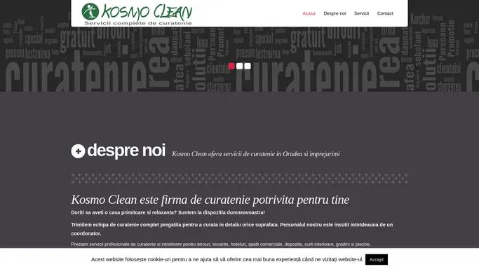 Kosmo Clean | Firma de Curatenie Oradea