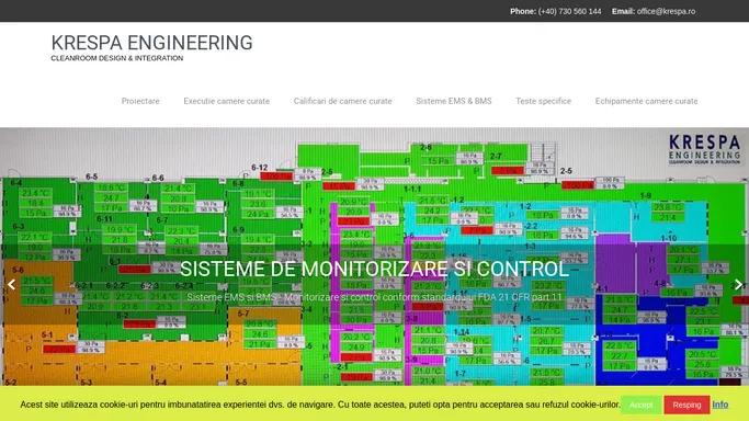 KRESPA ENGINEERING - CLEANROOM DESIGN & INTEGRATION