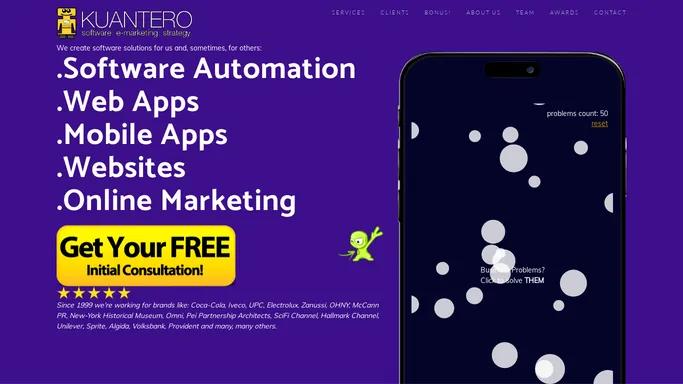 Kuantero - software. e-marketing. strategy.