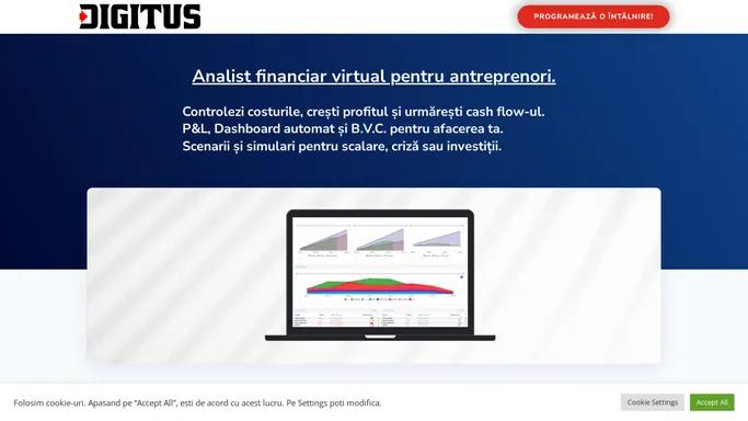 Digitus | Software de planificare financiara pentru firme