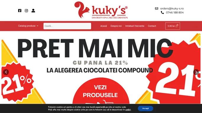 Kuky's – Decoratiuni pentru torturi si prajituri