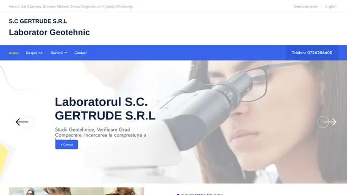 Acasa - S.C GERTRUDE S.R.L