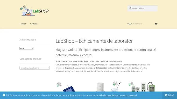 Echipamente de laborator – Echipamente de laborator