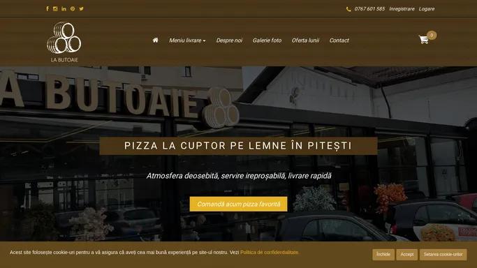 La butoaie - Pizza Pitesti