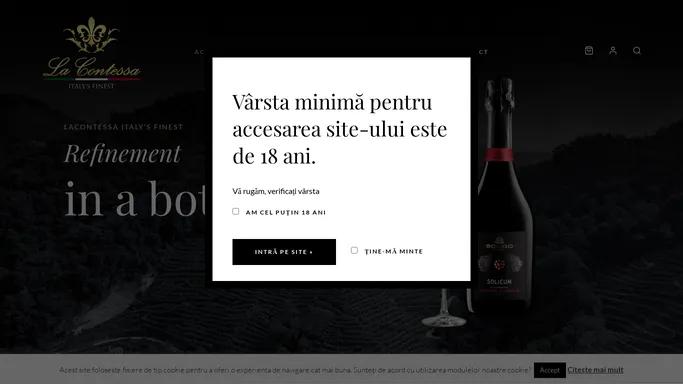 LaContessa vinuri calitate premium